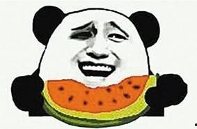 吃超级大瓜的人